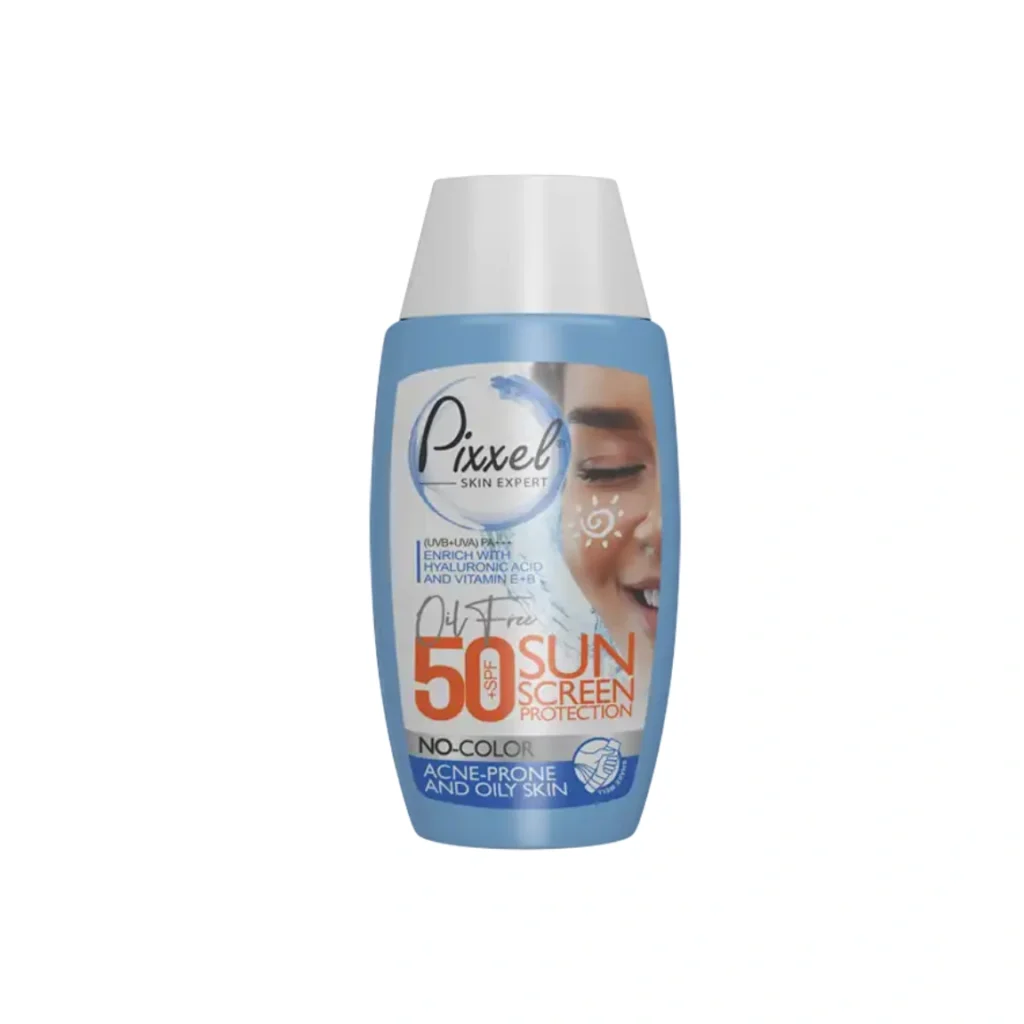 کرم ضد افتاب پیکسل برای پوست چرب