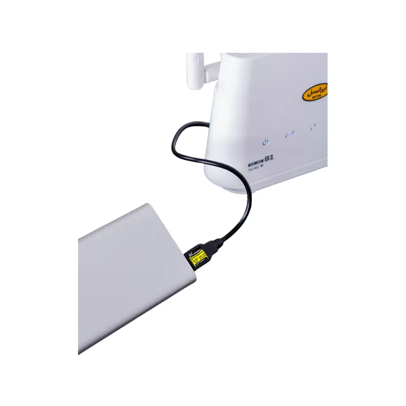 PowerBank-to-UPS-12V-Modem تبدیل پاوربانک به UPS برای انواع مودم ۱۲ ولت