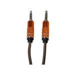 کابل AUX کلومن مدل KA-38 طول یک متر – رنگ طلایی (گارانتی اصالت و سلامت فیزیکی کالا)