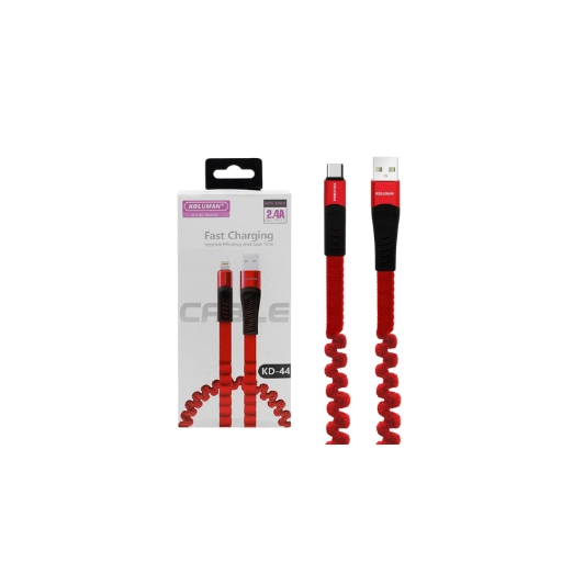 کابل تبدیل USB به MicroUSB کلومن مدل DK-44 طول ۱ متر