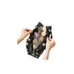 کیف مشکی سایز بزرگ فانتزی بابونه