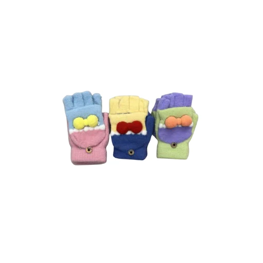 دستکش دخترانه پاپیونی