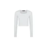 کراپ آستین بلند زنانه کبریتی فینگر دار