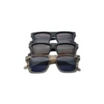 عینک آفتابی PeaRlo مدل کلاسیک مربعی با فریم نیمه شفاف