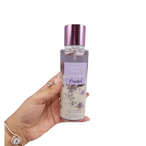 بادی اسپلش ویکتوریا سکرت مدل Love Spell Frosted حجم 250 میل (اورجینال)