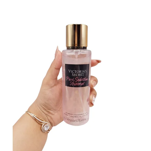 بادی اسپلش ۲۵۰ میلی‌لیتر ویکتوریا سکرت مدل Pure Seduction Shimmer اورجینال
