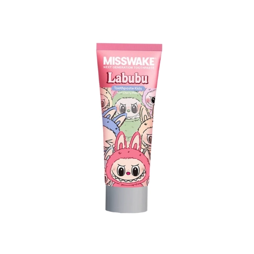 خمیردندان کودک دخترانه صورتی میسویک مدل لبوبو