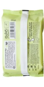 دستمال مرطوب آرایش پاک‌کن و ضدپف نینو پاک‌کنندگی عمیق و کاهش تورم پوست