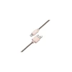 کابل تبدیل USB به USB-C کلومن مدل KD-19 مجموعه 4 عددی مشکی